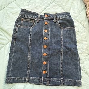 Madewell Denim Skirt